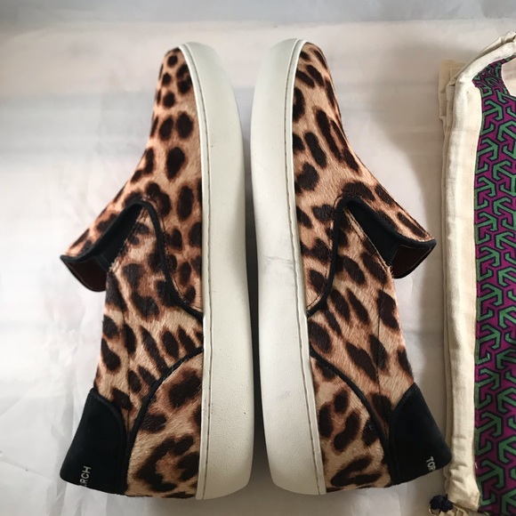 Tory Burch Leopard Slip on Size 10 - Picture 9 of 9